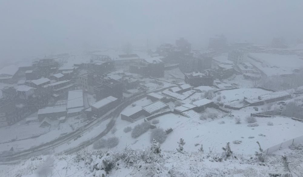 मुक्तिनाथ क्षेत्रमा छैटौँ पटक भारी हिमपात